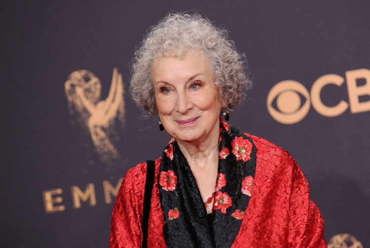 LOS ANGELES, CA - SEPTEMBER 17:  Author Margaret Atwood attends the 69th annual Primetime Emmy Awards at Microsoft Theater on September 17, 2017 in Los Angeles, California.  (Photo by Jason LaVeris/FilmMagic)