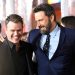 HOLLYWOOD, CA - JANUARY 09:  Actors Matt Damon and Ben Affleck attend the premiere of Warner Bros. Pictures' "Live By Night" at TCL Chinese Theatre on January 9, 2017 in Hollywood, California.  (Photo by Frazer Harrison/Getty Images)